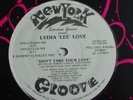 LYDIA LEE LOVE Don't Take Your Love DJ Promo 12