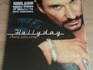 ORIGINAL NEUF SOUS BLISTER 2LP vinyl transparent JOHNNY HALLYDAY sang pour sang
