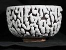 Hagi Ware Matcha cup Tea Pottery Bowl  Well-shaped Hagi-yaki Komatsu Ken