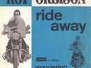 Rare   ROY ORBISON scandanavian single : Ride away/Wondering