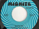 MIDNITE AUTO PARTS White Silver Sands / Searchin MIDNITE 45 RARE ROCK PSYCH