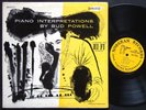 BUD POWELL Piano Interpretations LP NORGRAN MG N-1077 US 1956 DG MONO Art Taylor
