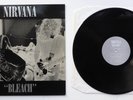 NIRVANA Bleach UK Black Vinyl LP VG+ Original 1989 Press SUB POP / Revolver RARE