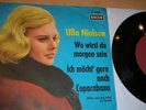 Ulla Nielsen Single Wo wirst du morgen sein Rare Decca von 1964