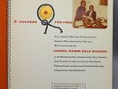 Freddy Quinn Pressemappe vom 18. Juli 1963 7. GOLDENE, mit zwei Singles, Widmung