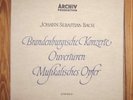 J.S. Bach Brandenburgische Konzerte Ouvertüren Musikalische Opfer 4LP Box  Vinyl