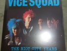 VICE SQUAD THE RIOT CITY YEARS LP vibrators subhumans uk punk