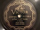 Victor 21738 FRANK STOKES  Nehi Mamma Blues 78 rpm 1928  V/VV+
