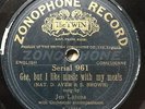 FEMALE RAGTIME VOCALS - JEN LATONA ‘I WANT TO BE IN DIXIE’ LONDON 1913 ZONOPHONE