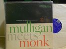 GERRY MULLIGAN THELONIOUS MONK Meets LP RIVERSIDE Jazz MONO Deep Groove
