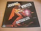 JOHNNY WINTER, CAPTURED LIVE, 1976 BLUE SKY 69230- A1 B1 -  EX/EX
