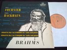 FOURNIER cello BACKHAUS piano BRAHMS SONATAS 1 & 2 LP DECCA LXT 5077 Mono UK ED1