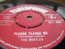 BEATLES  PLEASE PLEASE ME / ASK ME  1963 RED LABELLED ORIG U.K. 45. V/G + Con