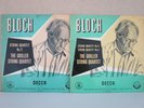 LXT 5072 & 5073 THE GRILLER QUARTET Bloch String No.2,3 & 4 (2-LP) Sidney Violin