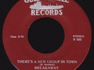 Rare Illinois 70s Modern Soul Funk 45 BREAKAWAY on Golden Eagle VG++