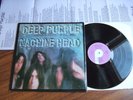 DEEP PURPLE - MACHINE HEAD - G/F + POSTER FRANCE LP A21/B21 TPSA 7504 EX/EX