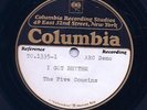 SPIRITS OF RHYTHM I Got Rhythm, LEO WATSON, ARC/Columbia UNISSUED TEST TO 1335-1