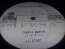 LOS REYES DE LA CUMBIA EXC 45RPM CUMBIA MODERNA - SABOR A MI 1967