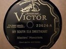 Masters Hawaiians Victor 23624 Hawaiian Guitar & Banjo 78 rpm