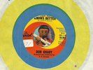 DON GRADY YELLOW BALOON A BROKEN HEART KNOWS BETTER TEEN BOPPER 45 RPM RECORD