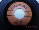 orig. 45 JOHNNY BURNETTE TRIO The Train Kept A-Rollin' / Honey Hush CORAL HEAR