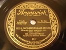 JAZZ COTTON PICKERS Shoo Shoo Boogey Boo / He's A Good Man To BRUNSWICK 4447 E