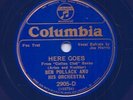 BEN POLLACK, Here Goes & The Beat Of My Heart, Columbia BLUE WAX 2905, '34