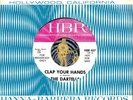 THE DARTELLS CLAP YOUR HANDS MOD FUZZ PSYCH GARAGE ROCK WLP PROMO 45 RPM RECORD