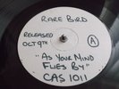 RARE BIRD - AS YOUR MIND FLIES BY,CAS 1011 CHARISMA,WHITE LABEL TEST PRESSING LP