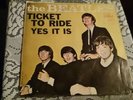 The Beatles 45 RPM - Ticket To Ride - Capitol 5407. 1965.  Picture Sleeve