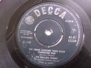 THE ROLLING STONES under assistant/satisfaction   RARE SINGLE INDIA G-