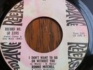 Ronnie Mitchell DEEP SOUL ADVANCED DJ 45 I Don't Want to Go on Without You / Lov