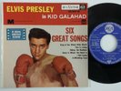 ELVIS PRESLEY - IN KID GALAHAD - RARE FRENCH 45T 7' EP RCA EX