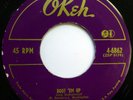 RED SAUNDERS 45 Boot 'em Up/Hambone OKEH r&b instrumental VG+ d1349