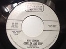 MARV JOHNSON - COME ON AND STOP /NOT AVAILABLE -UNITED ARTISTS PROMO UA 617 VG++