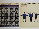 2x VINTAGE BEATLES LP RECORDS HELP & A HARD DAYS NIGHT PARLOPHONE EMI MONO