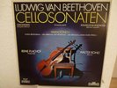 LP Reine Flachot  Cello Sonatas  Beethoven Intercord 3 LP Box