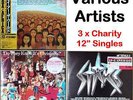 3x12” Various We Are The World Do they Know Its Christmas Hear 'n Aid Stars