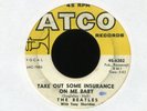 THE BEATLES TONY SHERIDAN Take Out Some Insurance on Atco 45 Hear