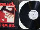 METALLICA KILL EM ALL LP MEGAFORCE O69 USA 1983 STERLING