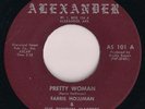 Rockabilly FARRIS HOLLIMAN & Rhythm Masters  PRETTY WOMAN  45 rpm ALEXANDER Rare