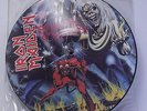 IRON MAIDEN : THE NUMBER OF THE BEAST : PICTURE DISC Original 1982 MCP3400 VG