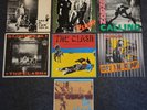 7 x Clash LPs, rare, inc. Live in Paris, London Calling, Sandinista, all exc.