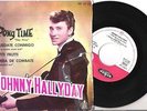 JOHNNY HALLYDAY -PONY TIME/TUTTI FRUTTI- TRES RARE 45 TOURS EP ESPAGNOL HV 27-65