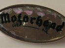 MOTORHEAD OVERKILL VINTAGE METAL PIN BADGE FROM THE 1970s/80s LEMMY FAST EDDIE