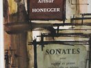 RARE FRENCH GUY & MONIQUE FALLOT PLAYS ARTHUR HONEGGER SONATES CELLO / PIANO