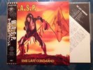 W.A.S.P. (Japan Obi) THE LAST COMMAND Org 1.Press Capitol 1985 Japan