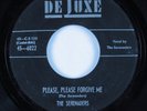 Doo Wop R&B 45 SERENADERS Please, Please Forgive Me DELUXE HEAR