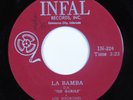 Latin Garage 45 TED GURULE Y LOS VIVORONES La Bamba INFAL HEAR