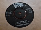 THURSTON HARRIS HEY LITTLE GIRL 1959 VOGUE POP 45-V 9146  RARE VERY NICE